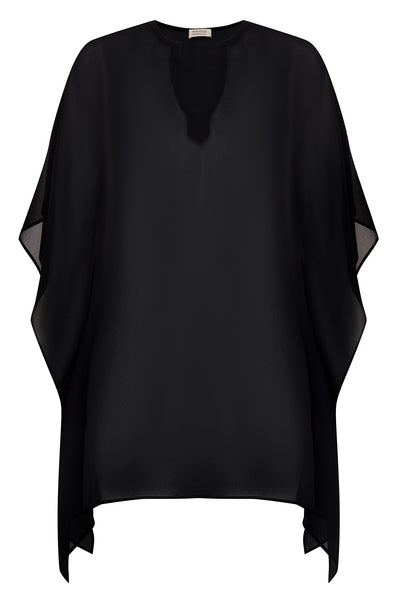 Sustainable-womens-clothing-black-caftan-tunic
