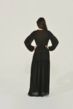 button-up-maxi-wrap-dress-green-sustainable-womens-clothing-Intention-black-back