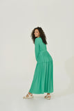 button-up-maxi-wrap-dress-green-sustainable-womens-clothing-Intention-smile