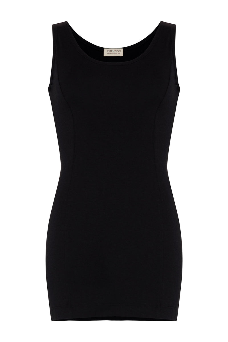 Black Tank Dress | Eco-Friendly | Sustainable Women's Clothing Black Tank Dress | Eco-Friendly | Sustainable Women's Clothing