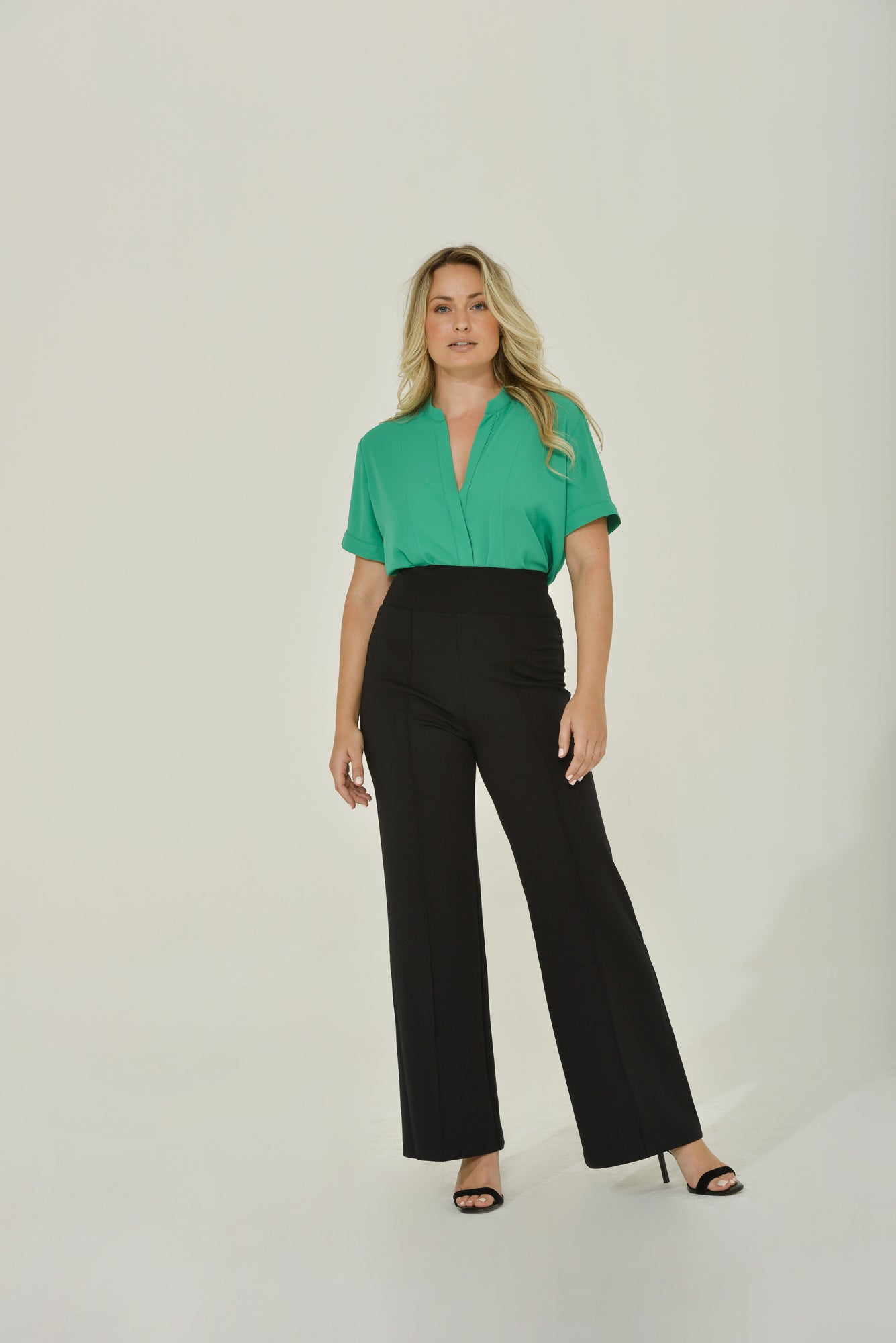 JDEFEG Harem Dress Pants Womens Wide Leg Palazzo Pants High Waisted Lounge  Pant Pleated Loose Fit Smocked Casual Trousers Formal Pants Suits for Women
