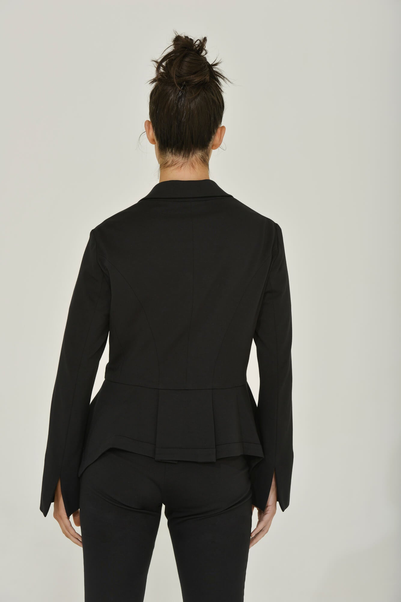Peplum Jacket for Women | Black | Clothing | Intention