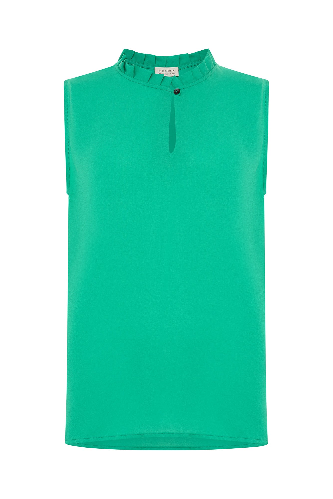 sustainable-clothing-brand-Intention-green-keyhole-top