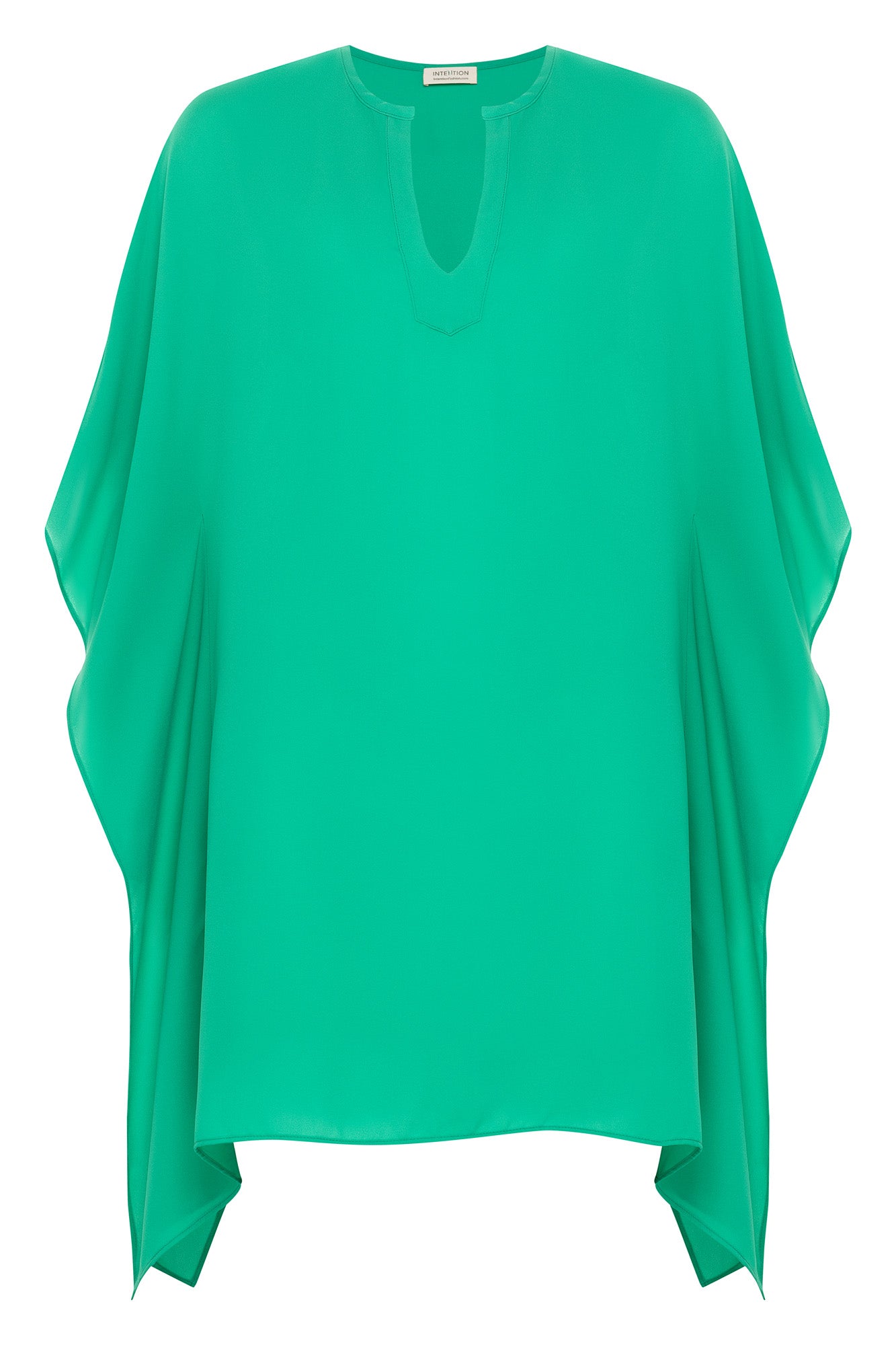 Emerald Green Caftan Tunic Dress Emerald Green Caftan Tunic Dress